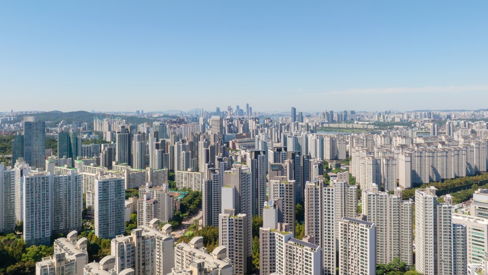 수도권 아파트 밀집 지역, 자료사진